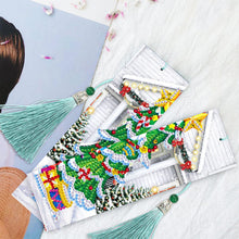 Load image into Gallery viewer, 4pcs Christmas-DIY Diamond Painting Bookmark