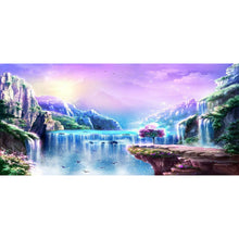 Load image into Gallery viewer, Mountain View-Full Drill Diamond Painting-80x40cm