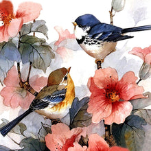 Load image into Gallery viewer, Flowers And Birds-Full Drill Diamond Painting