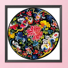 Load image into Gallery viewer, Ju Yan-11CT Stamped 3 Strands Cross Stitch-60x60cm