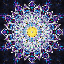 Load image into Gallery viewer, Mandala-Partial Special Luminous Diamond Painting-30x30cm