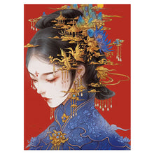 Load image into Gallery viewer, Beauty-11CT Stamped 3 Strands Cross Stitch-50x65cm