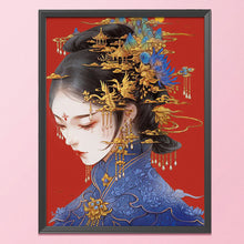 Load image into Gallery viewer, Beauty-11CT Stamped 3 Strands Cross Stitch-50x65cm