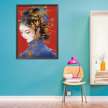 Load image into Gallery viewer, Beauty-11CT Stamped 3 Strands Cross Stitch-50x65cm