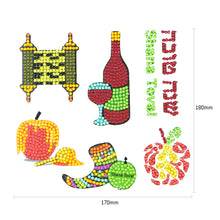Load image into Gallery viewer, 6pcs-Food-Diamond Painting Free Stickers