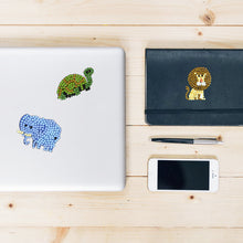 Load image into Gallery viewer, 9pcs-Animal-Diamond Painting Free Stickers