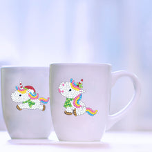 Load image into Gallery viewer, 6pcs-Unicorn-Diamond Painting Free Stickers