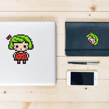 Load image into Gallery viewer, 4pcs-Girl-Diamond Painting Free Stickers