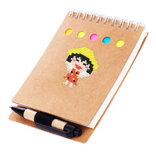 Load image into Gallery viewer, 6pcs-Girl-Diamond Painting Free Stickers