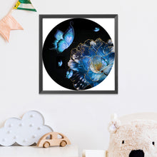 Load image into Gallery viewer, Blue Love-11CT Stamped 3 Strands Cross Stitch-50x50cm