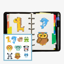 Load image into Gallery viewer, 10pcs-Animal-Diamond Painting Free Stickers
