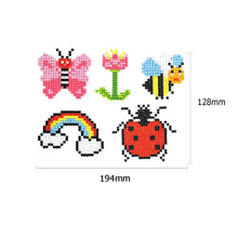 Load image into Gallery viewer, 5pcs-Insect-Diamond Painting Free Stickers