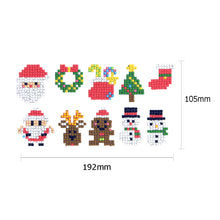 Load image into Gallery viewer, 10pcs-Christmas-Diamond Painting Free Stickers