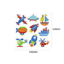 Load image into Gallery viewer, 9pcs-Land And Sea-Diamond Painting Free Stickers