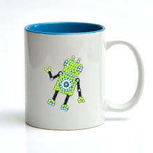 Load image into Gallery viewer, 9pcs-Hyperactive Robot-Diamond Painting Free Stickers