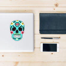 Load image into Gallery viewer, 4pcs-Four Color Skull-Diamond Painting Free Stickers