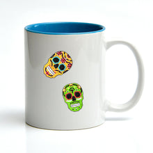 Load image into Gallery viewer, 4pcs-Four Color Skull-Diamond Painting Free Stickers