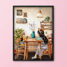 Load image into Gallery viewer, Afternoon Tea-11CT Stamped 3 Strands Cross Stitch-53x72cm