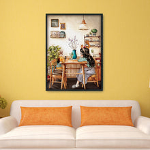 Load image into Gallery viewer, Afternoon Tea-11CT Stamped 3 Strands Cross Stitch-53x72cm