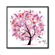 Load image into Gallery viewer, Autumn Of Four Seasons Fortune Tree-11CT Stamped 3 Strands Cross Stitch-46x46cm