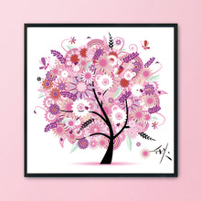Load image into Gallery viewer, Autumn Of Four Seasons Fortune Tree-11CT Stamped 3 Strands Cross Stitch-46x46cm