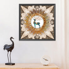 Load image into Gallery viewer, Fortune Deer-11CT Stamped 3 Strands Cross Stitch-45x45cm