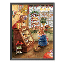 Load image into Gallery viewer, Peter Rabbit-11CT Stamped 3 Strands Cross Stitch-60x78cm