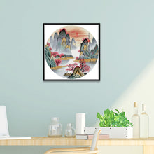 Load image into Gallery viewer, Jiangnan Water Town-11CT Stamped 3 Strands Cross Stitch-50x50cm