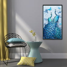 Load image into Gallery viewer, Peacock-11CT Stamped 3 Strands Cross Stitch-60x100cm