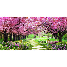 Load image into Gallery viewer, Cherry Tree-Full Drill Diamond Painting-85x45cm