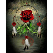 Load image into Gallery viewer, Rose Dream Catcher-Full Drill Diamond Painting