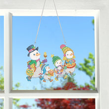 Load image into Gallery viewer, Christmas-Diamond Painting Door Pendant