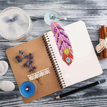 Load image into Gallery viewer, DIY Diamond Painting-Feather Bookmark