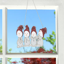 Load image into Gallery viewer, Christmas-Diamond Painting Door Pendant