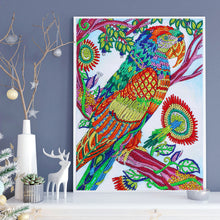 Load image into Gallery viewer, Parrot-Special Shaped Crystal Diamond Painting-30*40cm