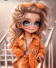 Load image into Gallery viewer, Sweet Girl-Full Round/Square Diamond Painting-30x40cm/40x50cm/50x70cm