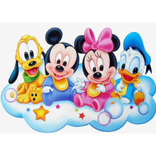Load image into Gallery viewer, Disney Mickey Mouse Donald Duck-Full Drill Diamond Painting