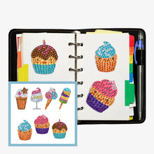 Load image into Gallery viewer, 7pcs-Ice Cream-Diamond Painting Free Stickers