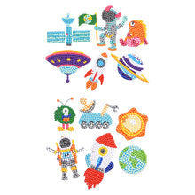 Load image into Gallery viewer, 12pcs-Starry-Diamond Painting Free Stickers