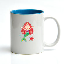 Load image into Gallery viewer, 6pcs-Mermaid-Diamond Painting Free Stickers