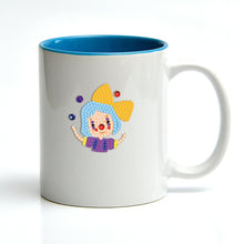 Load image into Gallery viewer, 6pcs-Clown-Diamond Painting Free Stickers