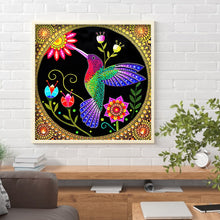 Load image into Gallery viewer, Hummingbird-Special Shaped Crystal Diamond Painting-30*30cm