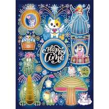 Load image into Gallery viewer, Butterfly Skull-Partial Special Luminous Diamond Painting-30x40cm