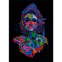 Load image into Gallery viewer, Butterfly Skull-Partial Special Luminous Diamond Painting-30x40cm