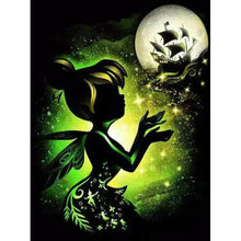 Load image into Gallery viewer, Silhouette-Tinker Bell-Full Drill Diamond Painting