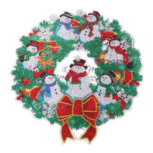 Load image into Gallery viewer, Christmas-Single Side Drill-Diamond Wreath