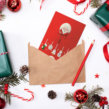 Load image into Gallery viewer, 6pcs/Set-Christmas-Diamond Greeting Cards