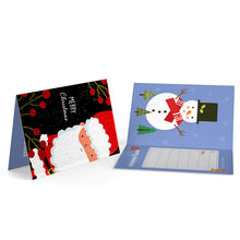 Load image into Gallery viewer, 6pcs/Set-Christmas-Diamond Greeting Cards