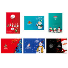Load image into Gallery viewer, 6pcs/Set-Christmas-Diamond Greeting Cards