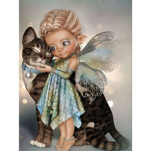 Load image into Gallery viewer, Doll With Big Eyes-Full Drill Diamond Painting